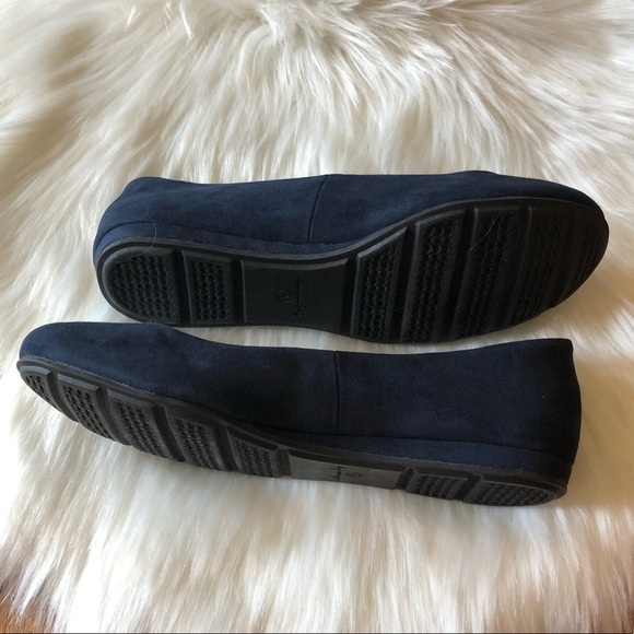 American Rag Navy Blue Ellie Flats size 6M - Picture 5 of 7